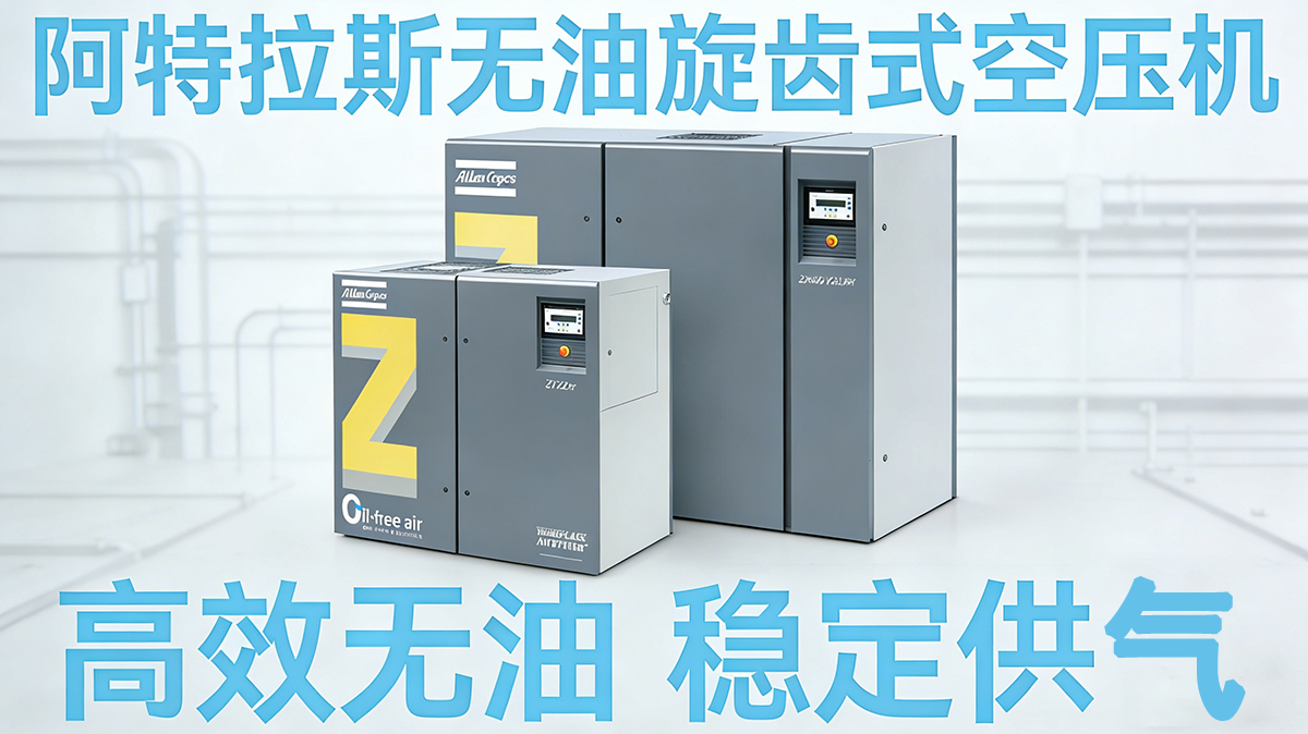 阿特拉斯无油涡旋式空压机 阿特拉斯无油旋齿式空压机